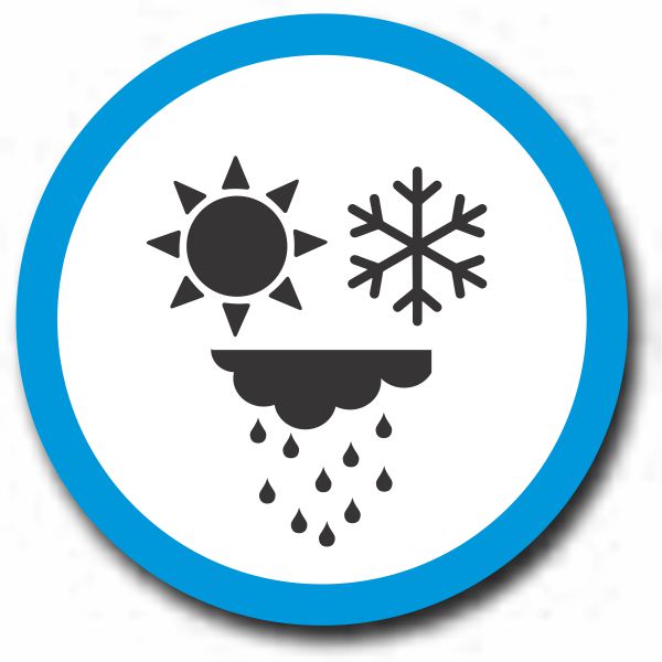 All weather effective icon